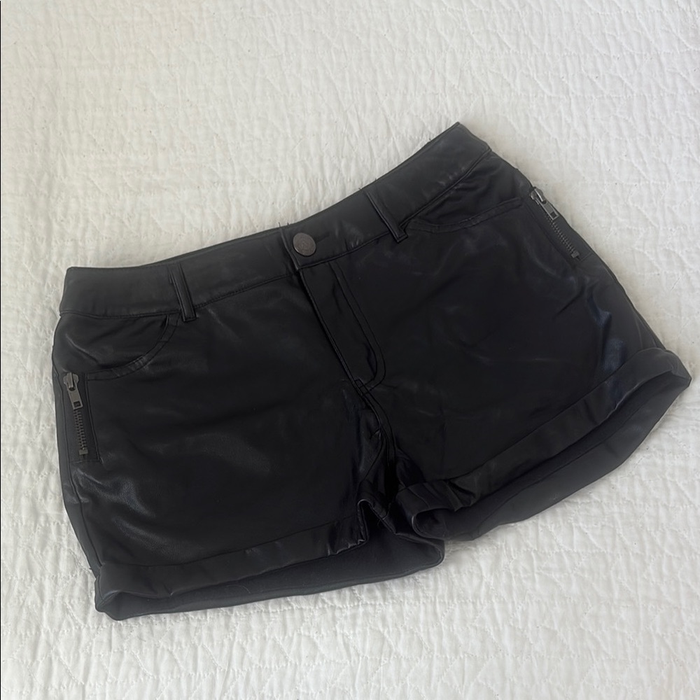 Leather Shorts